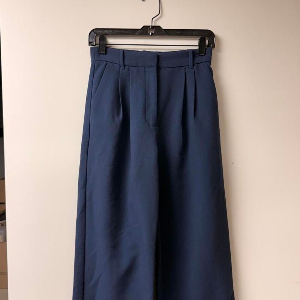 Abercrombie & Fitch Sloane Tailored Pants Navy Blue Size 2
